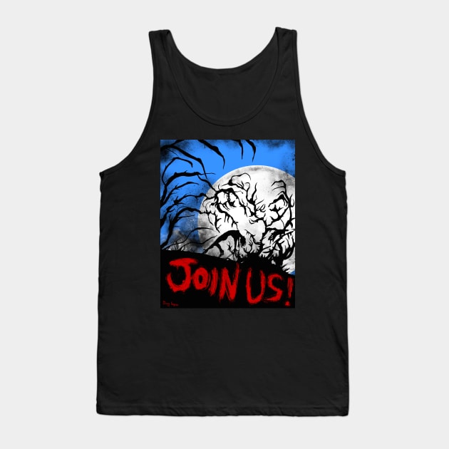 Evil Dead Trees Tank Top by DougSQ